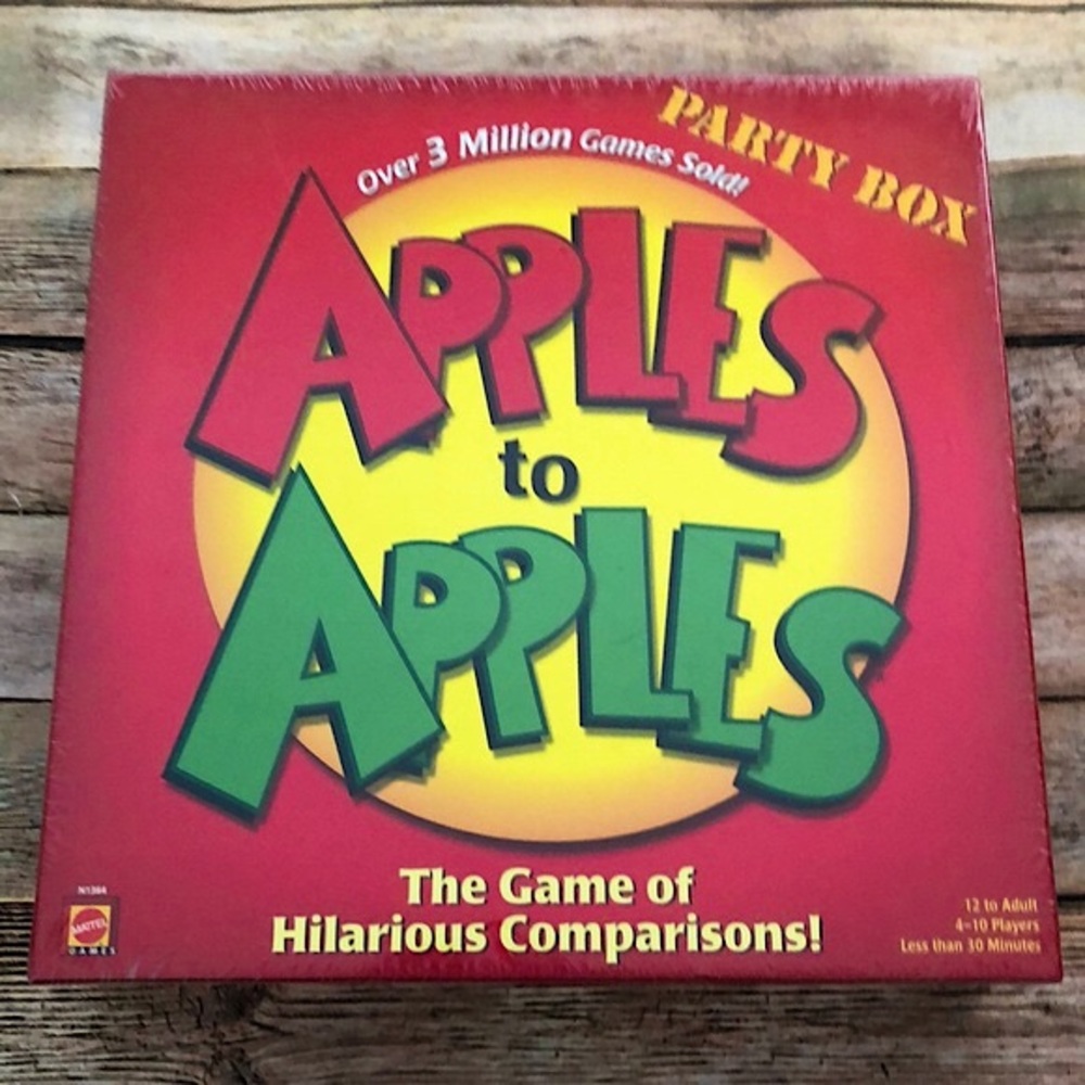 NEW Apples to Apples Family Board Game | For Ages 12+. 4 to 10 Players.